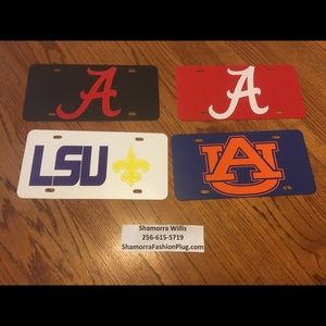 Customized car tags